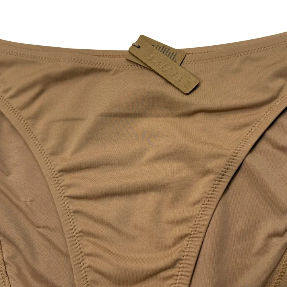 SKIMS Swim Cheeky Tanga Bottom Ochre 3x